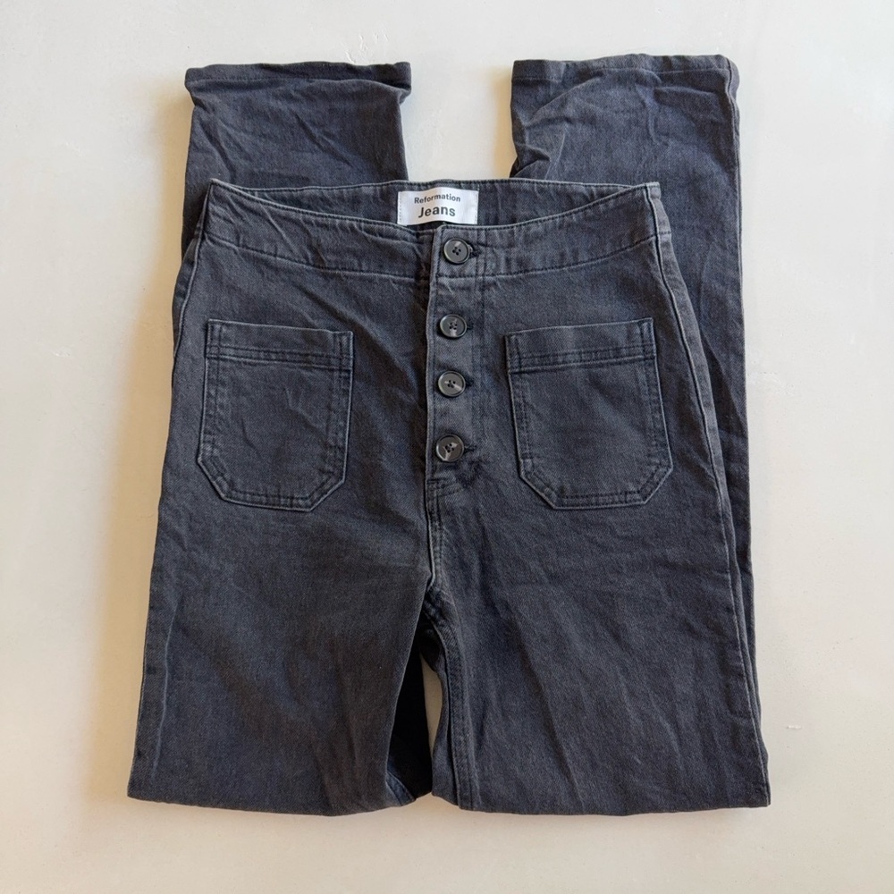 Reformation Elsie Mojave High Rise Straight Jean 25